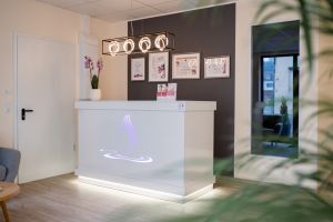 Der Empfangscounter in Deggendorf