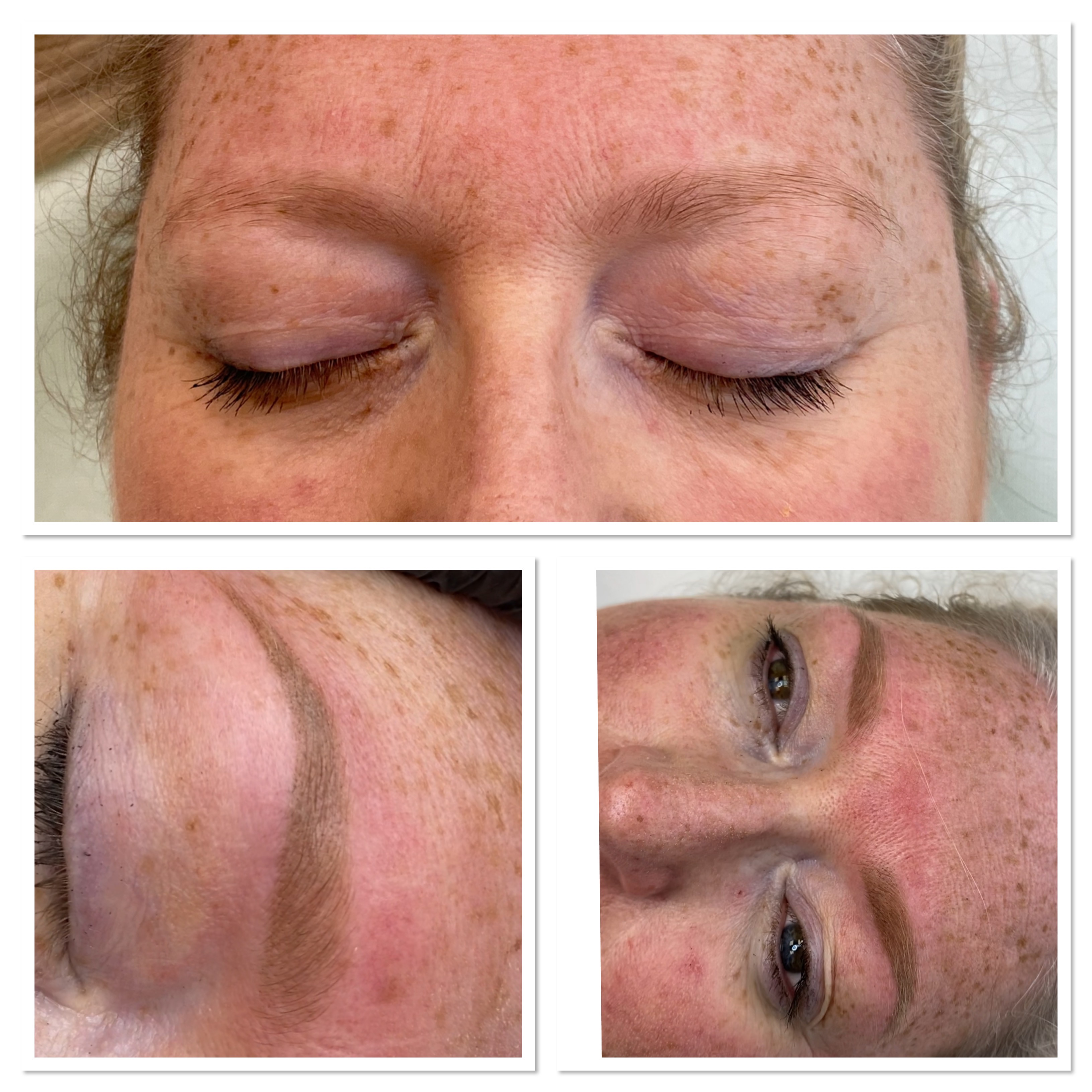 Permanent Make-up der Augenbrauen
