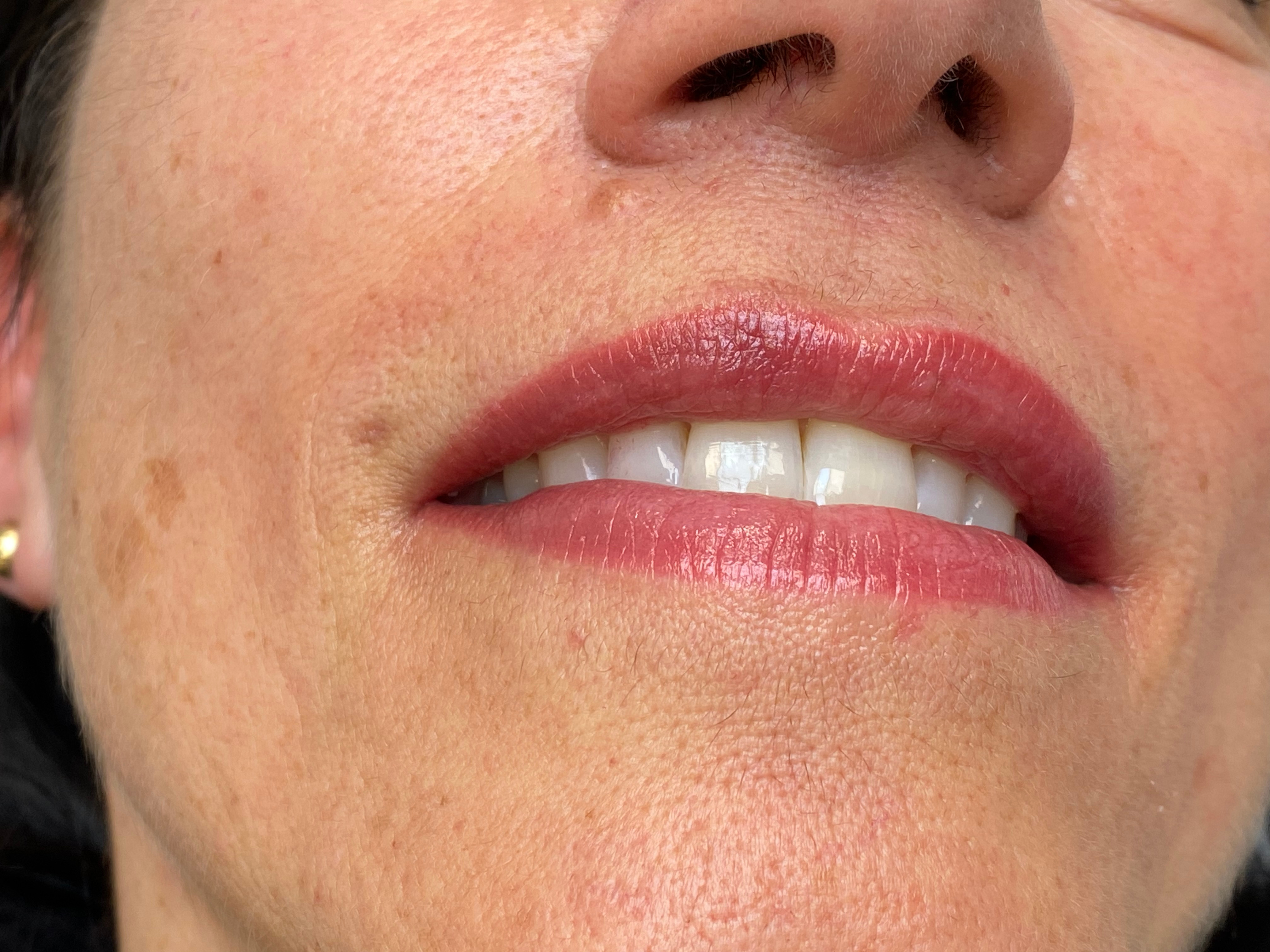 Permanent Makeup Der Lippen