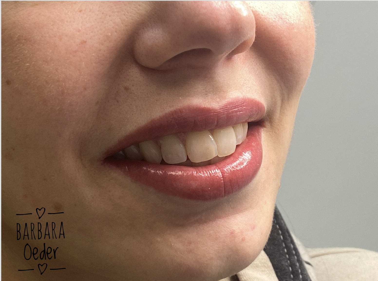 Permanent Makeup Der Lippen